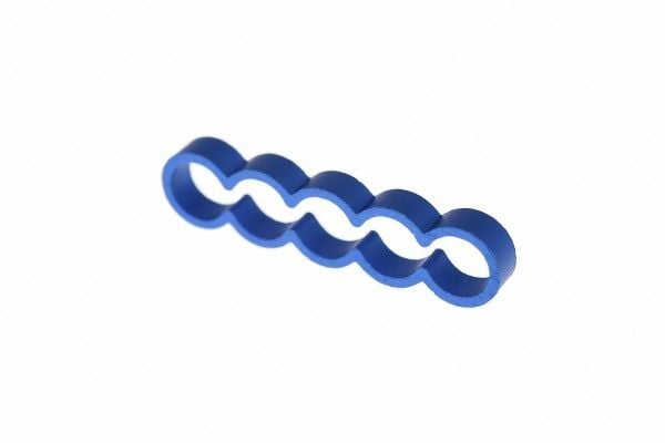 Alphacool Eiskamm Alu X5 Flat, 4 styck