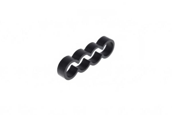 Alphacool 24767, Universal, Kabelhåndteringssett, Aluminium, Svart, 19 mm, 5,5 mm