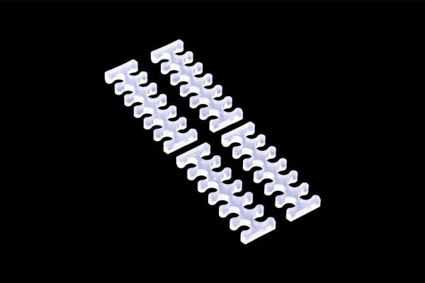 Alphacool 24745, Universell, Kabelhåndteringssett, Nylon, Gjennomsiktig, 26 mm, 8 mm