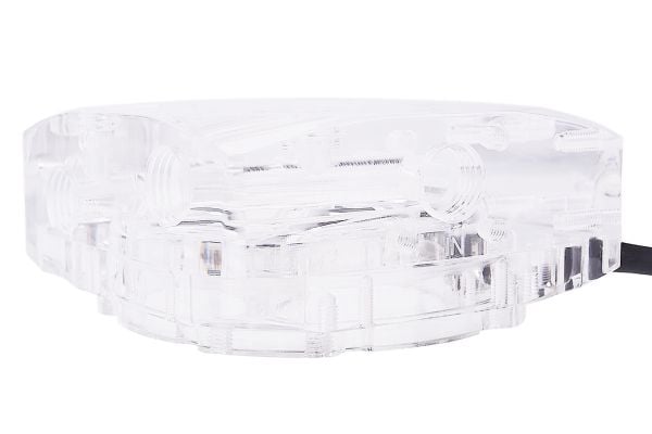 Alphacool 13318, Pumpetopp, Akryl, Aluminium, Gjennomsiktig, 1/4", 86 mm, 86 mm