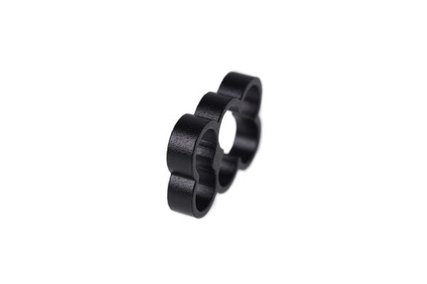 Alphacool 24761, Universal, Kabelhåndteringssett, Aluminium, Svart, 14,5 mm, 9,5 mm