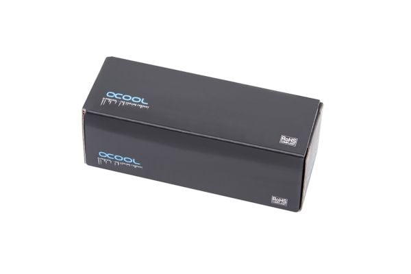 Alphacool 17569, Festesett, Nylon, Sort, 1/4", CE, FC, RoHS, 75 mm