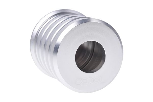 Alphacool 17429, Universell, Trykk-knapp, Aluminium, Kromfarget, 49 mm, 5 cm