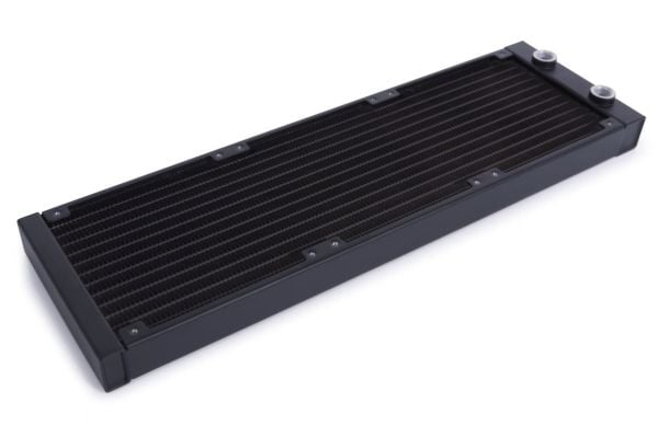 Alphacool 14431, Radiator, Aluminium, Sort, 1/4", 12 cm, 120 mm