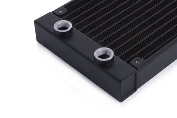 Alphacool 14431, Radiator, Aluminium, Sort, 1/4", 12 cm, 120 mm