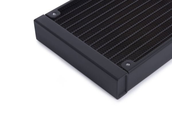 Alphacool 14431, Radiator, Aluminium, Sort, 1/4", 12 cm, 120 mm