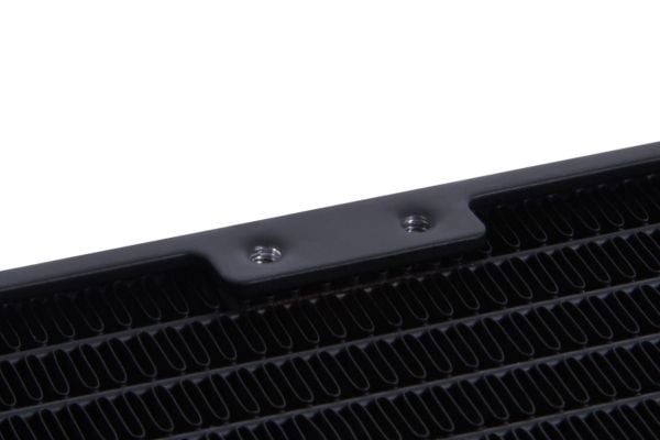 Alphacool 14431, Radiator, Aluminium, Sort, 1/4", 12 cm, 120 mm