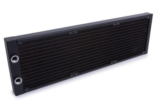 Alphacool 14433, Radiator, Aluminium, Sort, 1/4", 2 stang, 140 mm