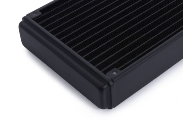 Alphacool 14434, Jäähdytin, Alumiini, Musta, 1/4", 2 bar, 14 cm