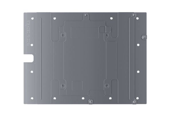 Alphacool 13426, Vannblokk + Bakplate, Akryl, Aluminium, Kromfarget, Kobber (Cu), Sort, Gjennomsiktig, 3-Pin JST, 1/4", Grafikkort