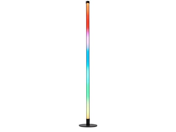 Nedis WIFILD20RGBW, Smartbordlampe, Wi-Fi, Aluminium, Sort, LED, Metall, Silikon, Kjølig hvit, Multi, Varm hvit
