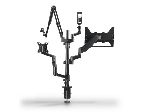 Hama 00004663, 33 cm (13"), 81,3 cm (32"), 75 x 75 mm, 100 x 100 mm, Høydejustering, Svart