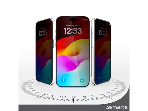 4smarts 540599, Apple, iPhone 15 Plus, Ripebestandig, Gjennomsiktig, 1 stykker