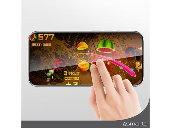 4smarts 540599, Apple, iPhone 15 Plus, Ripebestandig, Gjennomsiktig, 1 stykker