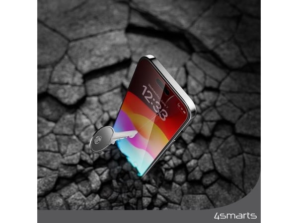 4smarts 540599, Apple, iPhone 15 Plus, Ripebestandig, Gjennomsiktig, 1 stykker
