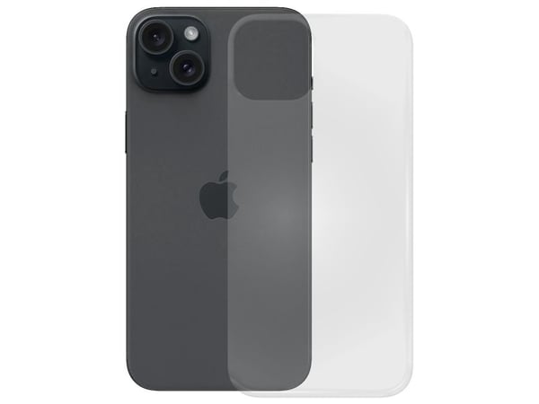 PEDEA 50160966, Etui, Apple, iPhone 15, 15,5 cm (6.1"), Gjennomsiktig