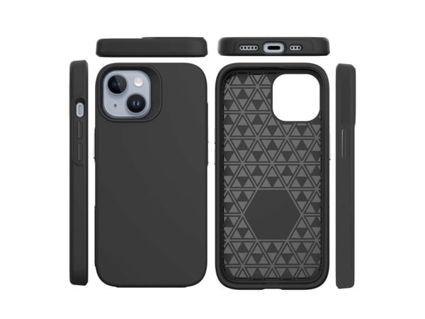 JT BERLIN Pankow Safe, Etui, Apple, iPhone 15, 15,5 cm (6.1"), Svart