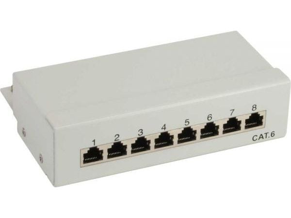 InLine 76208A, RJ-45, Grå, 593 g, 175 mm, 205 mm, 50 mm