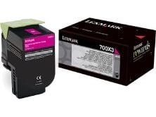 Lexmark 700X3 - Ekstra høy ytelse - magenta - original - tonerpatron LCCP - for Lexmark CS510de, CS510dte