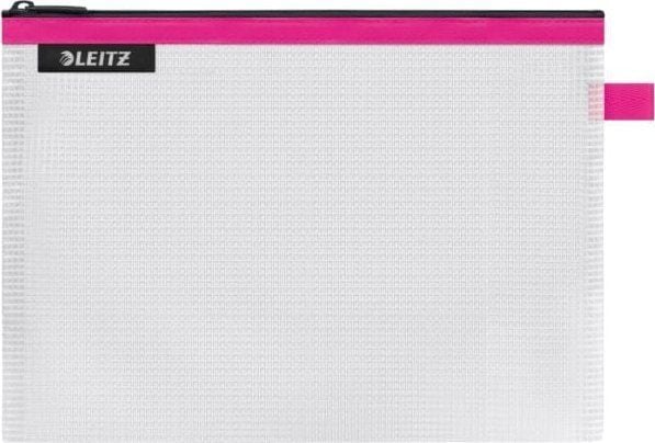 LEITZ blixtlåspåse WOW Traveller, storlek M, rosa vattenavvisande, för daglig förvaring av - 1 st (4025-00-23) LEITZ blixtlåspåse WOW Traveller, storlek M, rosa vattenavvisande, för daglig förvaring av - 1 st (4025-00-23)