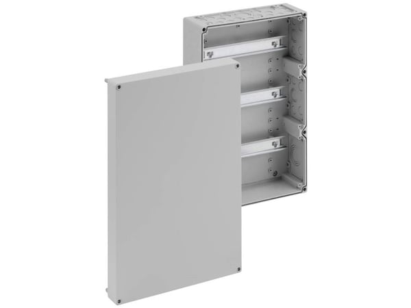 Spelsberg AKi-R 4/102-L rivikaappi 450 x 300 x 132 Muovi Harmaa 1 kpl