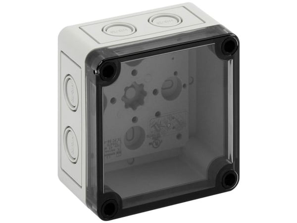 Spelsberg TK PC 99-6-TM Asennuskaappi 94 x 94 x 57 Polystyreeni, polykarbonaatti , polyuretaani, polyamidi Vaaleanharmaa 1 kpl