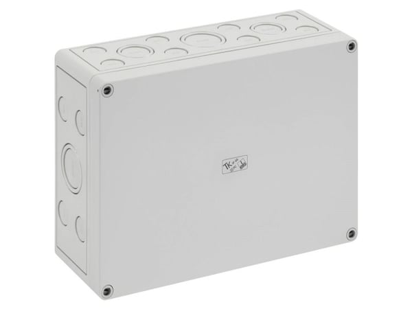 Spelsberg TK PC 2518-9-M Asennuskaappi 180 x 254 x 90 Polystyreeni, polykarbonaatti , polyuretaani, polyamidi Vaaleanharmaa 1 kpl