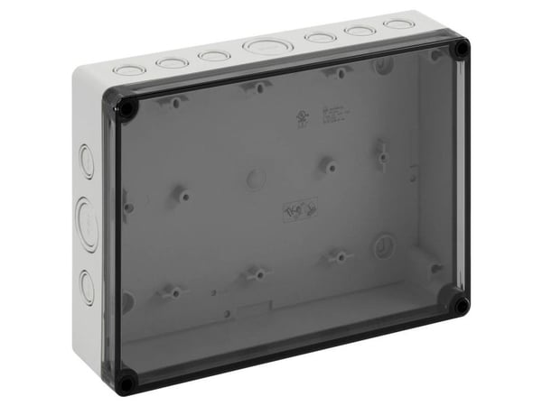 Spelsberg TK PC 2518-6F-TM Asennuskaappi 180 x 254 x 63 Polystyreeni, polykarbonaatti , polyuretaani, polyamidi Vaaleanharmaa 1 kpl