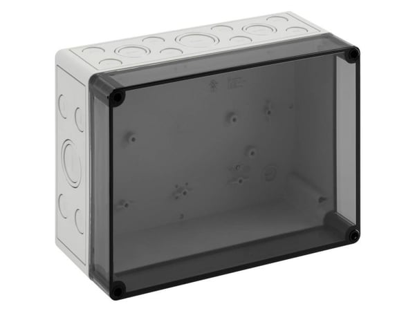 Spelsberg TK PC 2518-11-TM Asennuskaappi 180 x 254 x 111 Polystyreeni, polykarbonaatti , polyuretaani, polyamidi Vaaleanharmaa 1 kpl