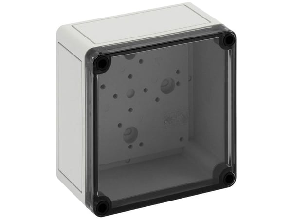 Spelsberg TK PS 1313-7-t Installationskabinet 130 x 130 x 75 Polykarbonaatti , Polystyrol (EPS) Gråhvid (RAL 7035) 1 stk