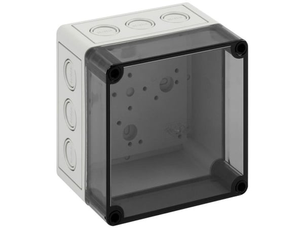 Spelsberg TK PS 1313-10-tm Installationskabinet 130 x 130 x 99 Polykarbonaatti , Polystyrol (EPS) Gråhvid (RAL 7035) 1 stk