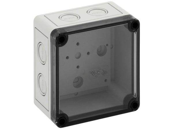 Spelsberg TK PS 1111-7-tm Installationskabinet 110 x 110 x 66 Polykarbonaatti , Polystyrol (EPS) Gråhvid (RAL 7035) 1 stk 1 stk