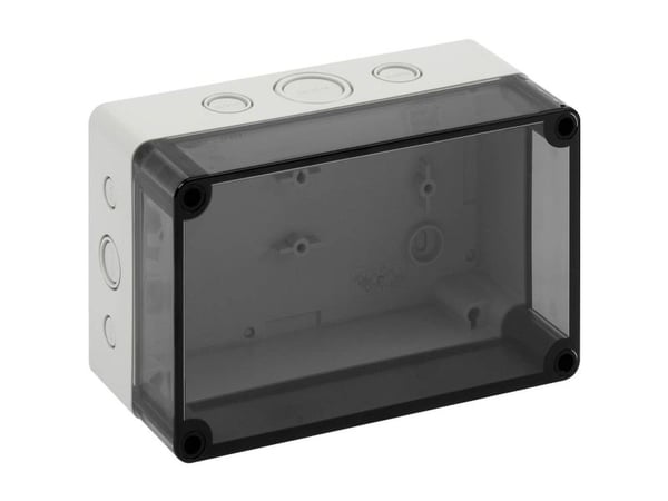 Spelsberg TK PS 1811-8f-tm Installationskabinet 180 x 110 x 84 Polykarbonaatti , Polystyrol (EPS) Gråhvid (RAL 7035) 1 stk 1 stk