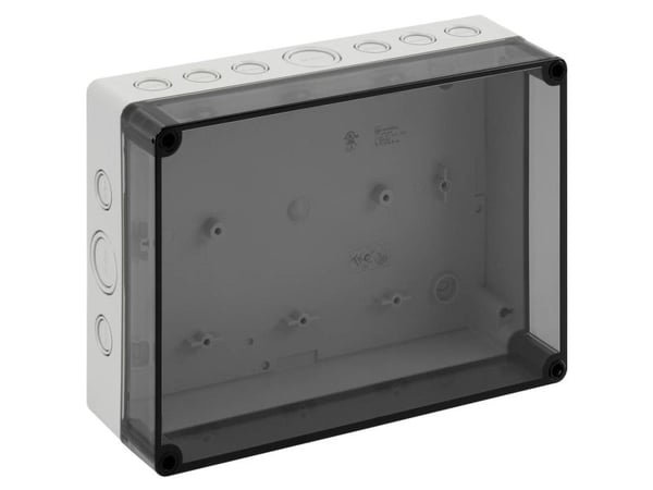 Spelsberg TK PS 2518-8f-tm Installationskabinet 254 x 180 x 84 Polykarbonaatti , Polystyrol (EPS) Gråhvid (RAL 7035) 1 stk