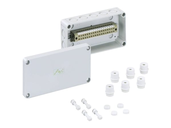 Spelsberg RKK 4/18-18x4² Kiinnitysrivikaappi 180 x 94 x 57 Polystyreeni (EPS) Harmaa 1 kpl