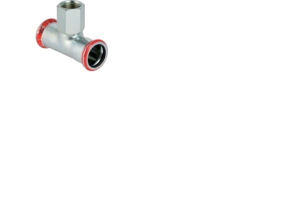 Geb. Mapress FZ T-stk 35x1 - Geberit Mapress FZ T-stykke indv.gevind d35mm Rp1 d1=35mm
