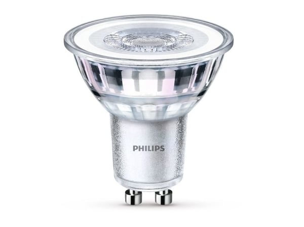 Philips Kohdelamppu 50W PAR16 GU10 x6, 4,6 W, 50 W, GU10, 355 lm, 15000 h, Lämmin valkoinen