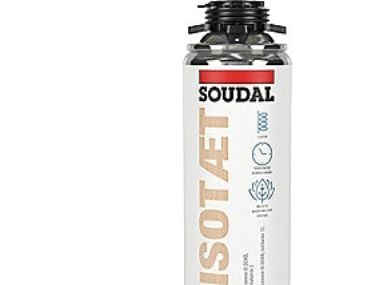 Soudal tiiviste 500ml - Isotiivis valkoinen, vesiohenteinen vaahtoava tiiviste/täyteaine