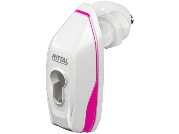 Rittal 1485.600, Dørhåndtak, Plast, Zink, Hvit, 1 stykker, 330 g