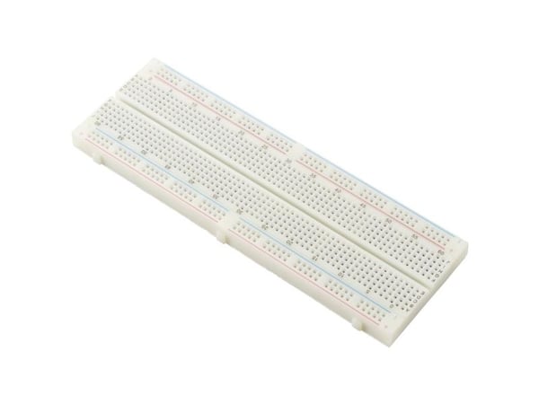 TRU COMPONENTS breadboard, selvklebende, totalt antall poler 830 (L x B) 16,51 x 5,46 cm, 1 stk