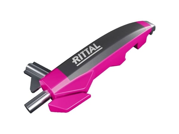 Rittal 4052.000, Monteringsverktøy, Plast, Rustfritt stål, Zink, Svart, Rød, 1 stykker, 300 g