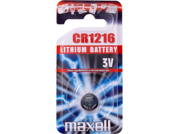 Maxell CR 2016 - Batteri CR2016 - Li - 90 mAh