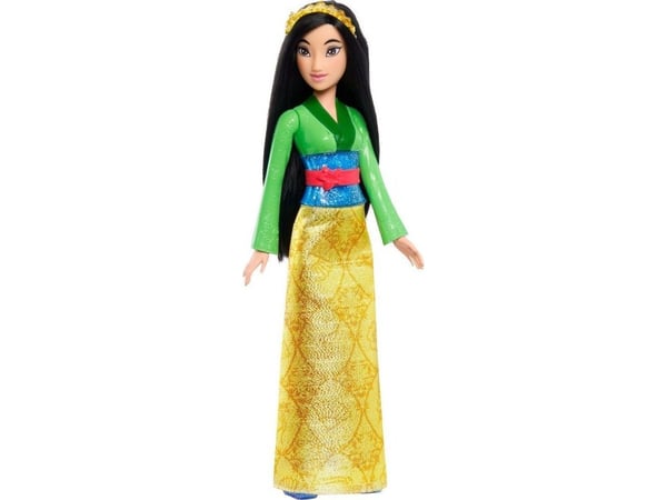 Disney Princess Disney-prinsessa Mulan -nukke ja tarvike, Mulan-elokuvan innoittama, Muotinukke, Naaras, 3 vuosi/vuosia, Tyttö, 279,4 mm, 150 g