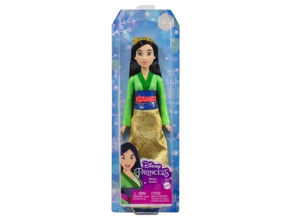 Disney Princess Disney-prinsessa Mulan -nukke ja tarvike, Mulan-elokuvan innoittama, Muotinukke, Naaras, 3 vuosi/vuosia, Tyttö, 279,4 mm, 150 g