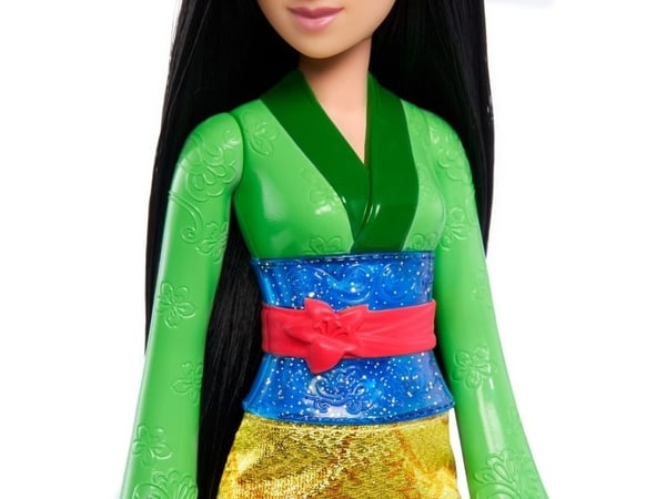 Disney Princess Disney-prinsessa Mulan -nukke ja tarvike, Mulan-elokuvan innoittama, Muotinukke, Naaras, 3 vuosi/vuosia, Tyttö, 279,4 mm, 150 g
