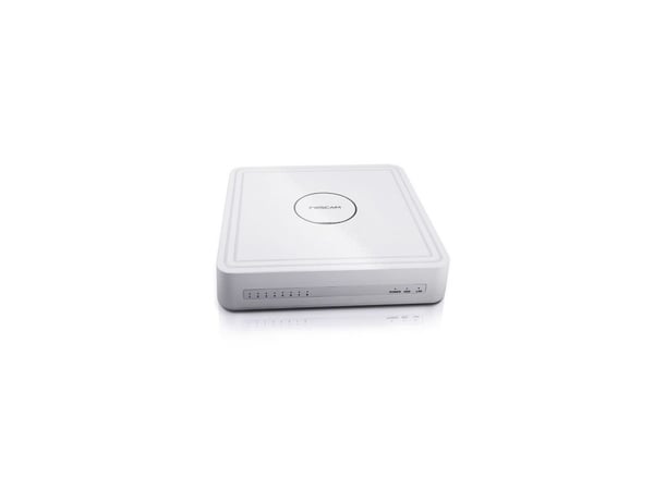 Foscam FN8108H verkkovideonauhuri (NVR) Valkoinen