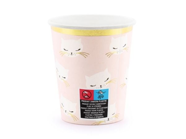 PartyDeco KPP42-EU1, 200 ml, Papir, Rosa, 75 mm, 75 mm, 115 mm