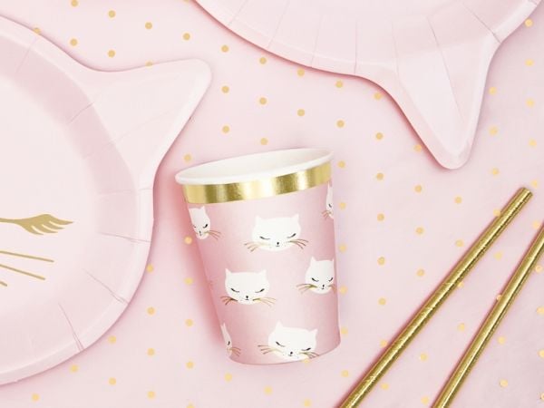 PartyDeco KPP42-EU1, 200 ml, Papir, Rosa, 75 mm, 75 mm, 115 mm