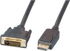 EFB Elektronik K5564SW.2V2, 2 m, DisplayPort, DVI, Hankjønn, Hankjønn, Rett