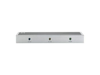 LevelOne ViewCon ADE-8202 2-Port DVI Broadcaster with Audio - Video/lyd-forlenger - 2 porter - opp til 70 m - 1U